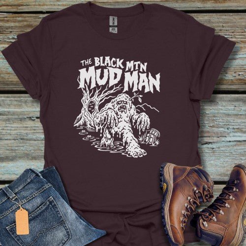 Black Mud Man T-Shirt - Beastly Banter