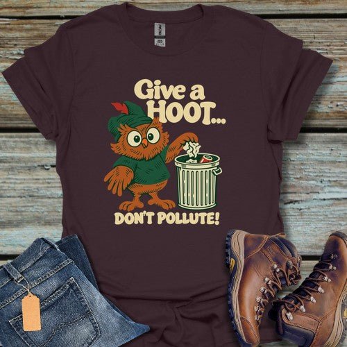 Give A Hoot T-Shirt - Beastly Banter