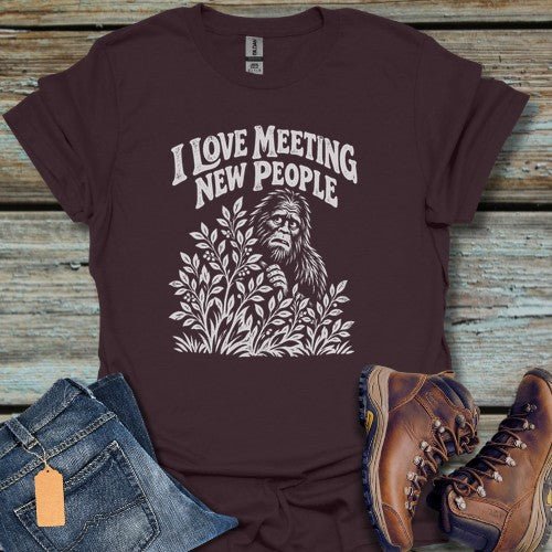 Meeting New People T-Shirt - Beastly Banter