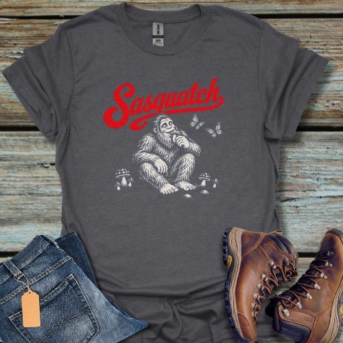 Sasquatch Mushrooms T-Shirt - Beastly Banter