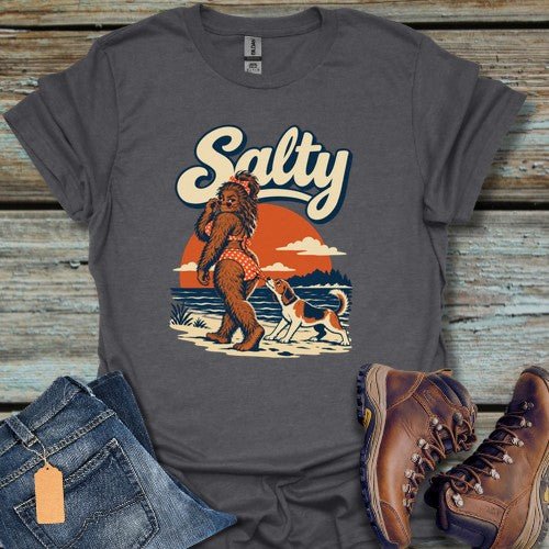 Salty Bigfoot T-Shirt - Beastly Banter