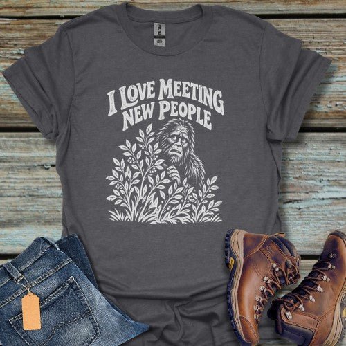 Meeting New People T-Shirt - Beastly Banter