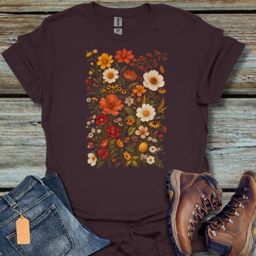 Fall Wildflower T-Shirt - Beastly Banter