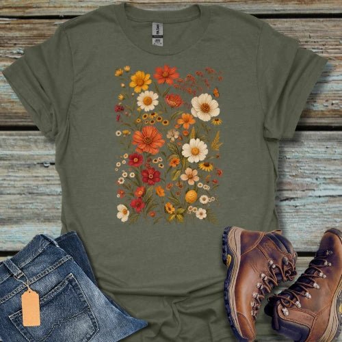 Fall Wildflower T-Shirt - Beastly Banter