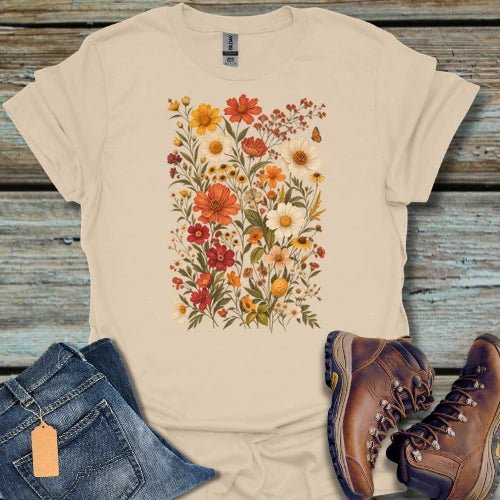 Fall Wildflower T-Shirt - Beastly Banter