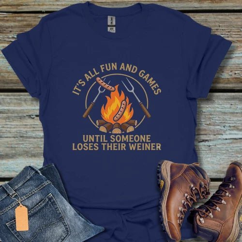 Fun & Games Camping T‑Shirt - Beastly Banter