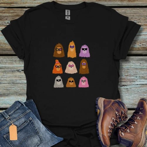 Funny Fuzzball Bigfoot T-Shirt - Beastly Banter