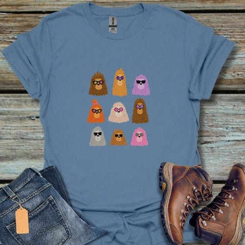 Funny Fuzzball Bigfoot T-Shirt - Beastly Banter