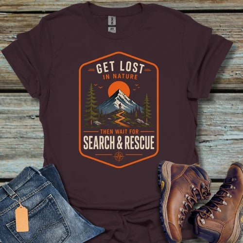 Get Lost in Nature T-Shirt - Beastly Banter
