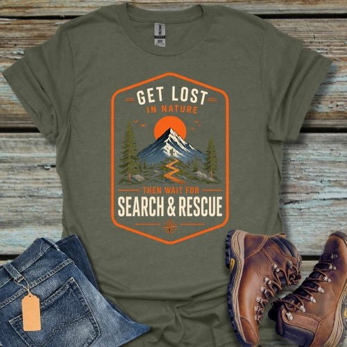 Get Lost in Nature T-Shirt - Beastly Banter