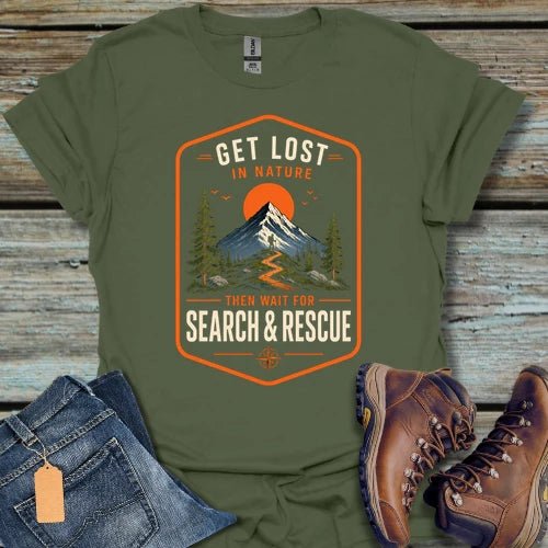 Get Lost in Nature T-Shirt - Beastly Banter