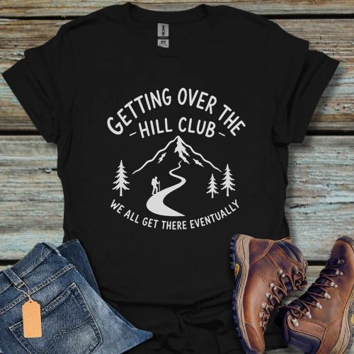 Getting Over the Hill Hiking T‑Shirt - Beastly Banter