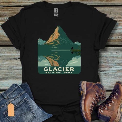 Glacier National Park Bigfoot T-Shirt - Beastly Banter