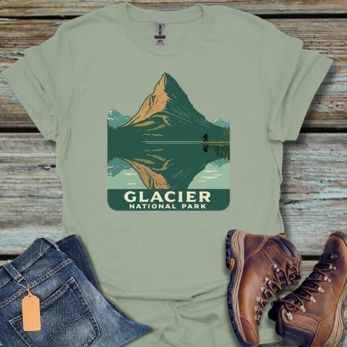 Glacier National Park Bigfoot T-Shirt - Beastly Banter
