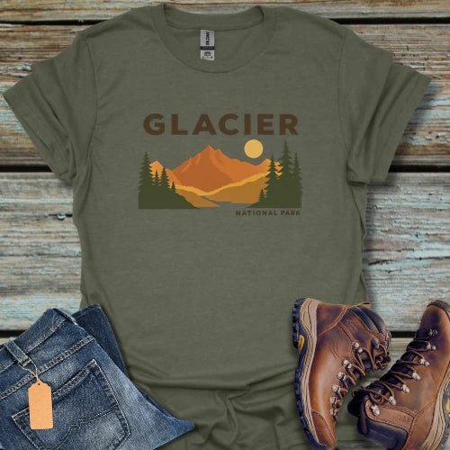 Glacier National Park T‑Shirt - Beastly Banter