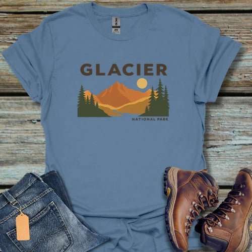 Glacier National Park T‑Shirt - Beastly Banter