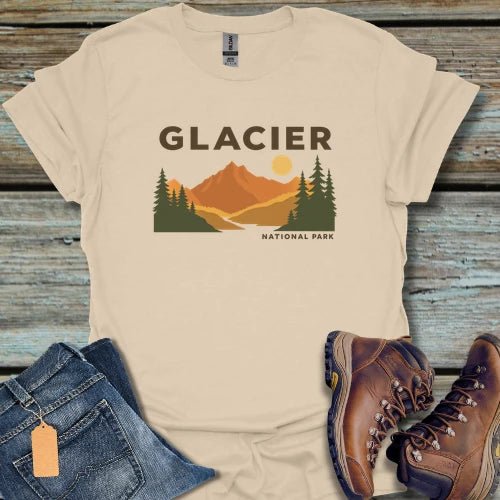 Glacier National Park T‑Shirt - Beastly Banter
