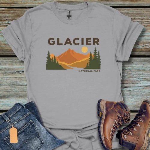 Glacier National Park T‑Shirt - Beastly Banter