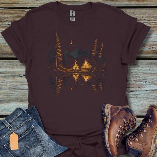 Happy Place Campfire T-Shirt - Beastly Banter