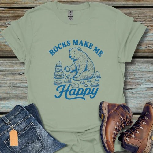 Happy Rocks T-Shirt - Beastly Banter