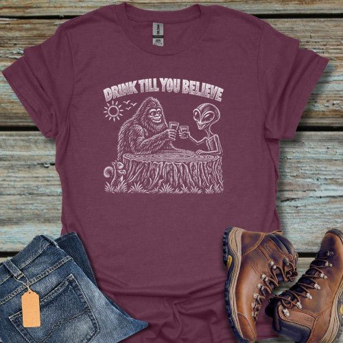 Cryptid Cheers T-Shirt - Beastly Banter