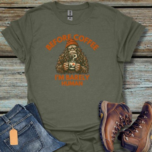 Before Coffee T-Shirt - Beastly Banter