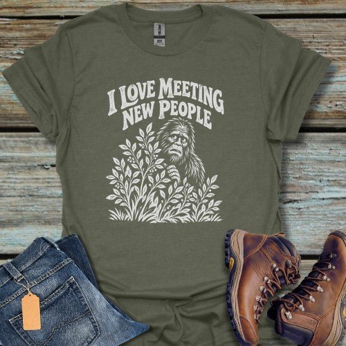 Meeting New People T-Shirt - Beastly Banter