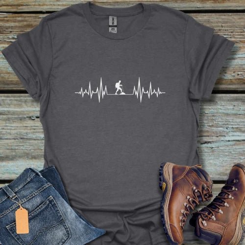 Hiking Heartbeat T-Shirt - Beastly Banter