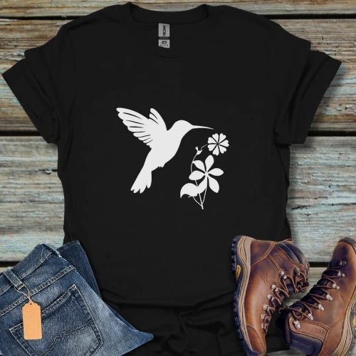 Hummingbird Floral T‑Shirt - Beastly Banter