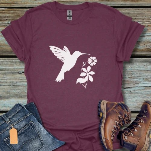 Hummingbird Floral T‑Shirt - Beastly Banter