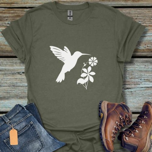 Hummingbird Floral T‑Shirt - Beastly Banter