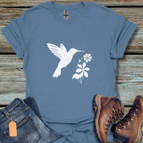 Hummingbird Floral T‑Shirt - Beastly Banter