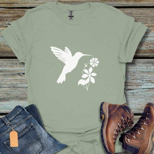 Hummingbird Floral T‑Shirt - Beastly Banter