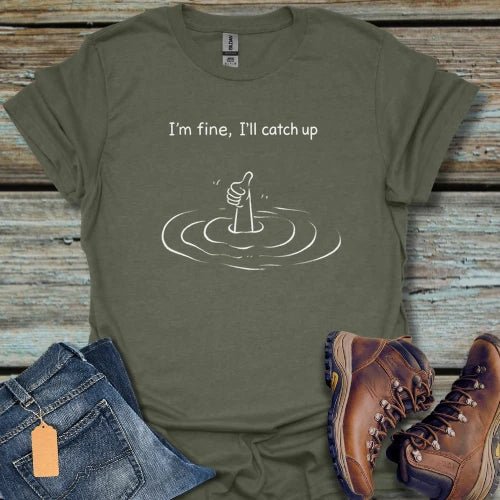I'm Fine T-Shirt - Beastly Banter