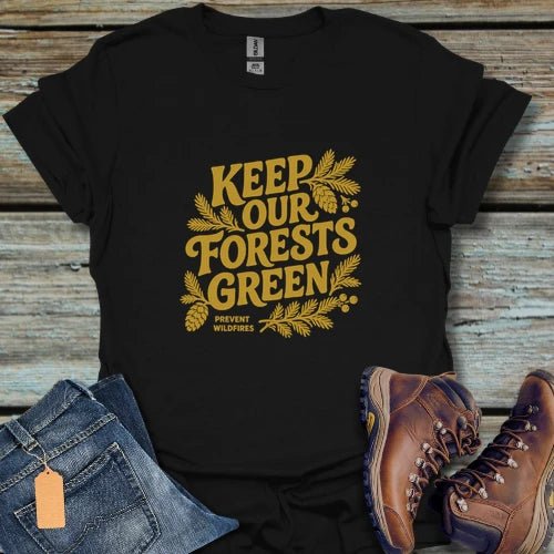 Keep Our Forests Green T-Shirt - Beastly Banter