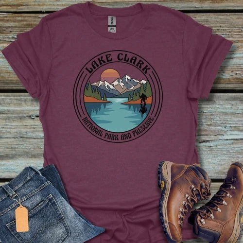 Lake Clark Bigfoot T-Shirt - Beastly Banter