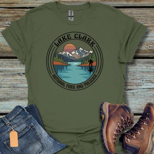 Lake Clark Bigfoot T-Shirt - Beastly Banter