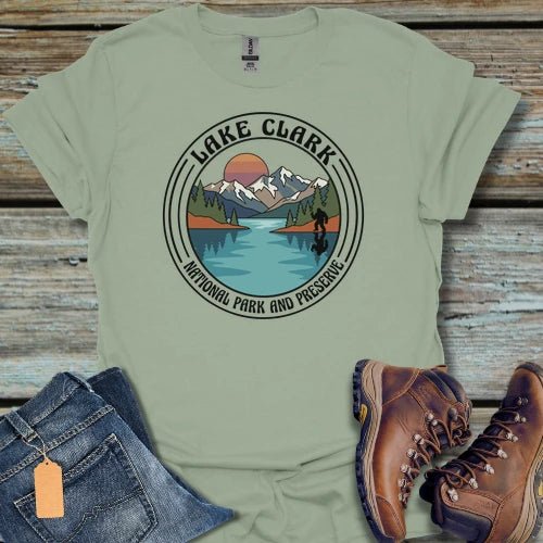 Lake Clark Bigfoot T-Shirt - Beastly Banter