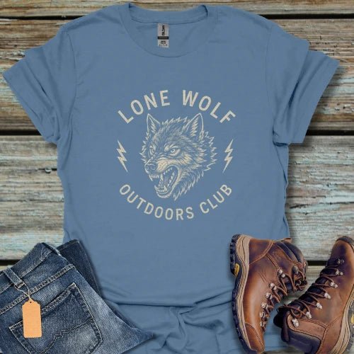 Lone Wolf Outdoors Club T-Shirt - Beastly Banter