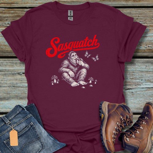 Sasquatch Mushrooms T-Shirt - Beastly Banter
