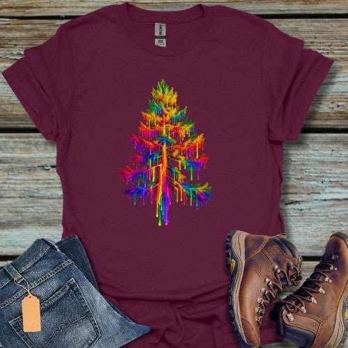 Psychedelic Pine T-Shirt - Beastly Banter