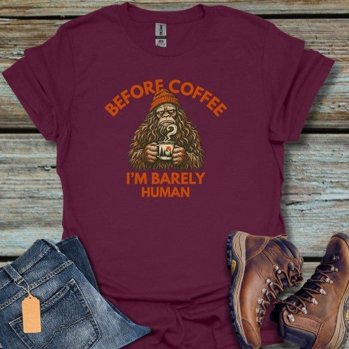 Before Coffee T-Shirt - Beastly Banter