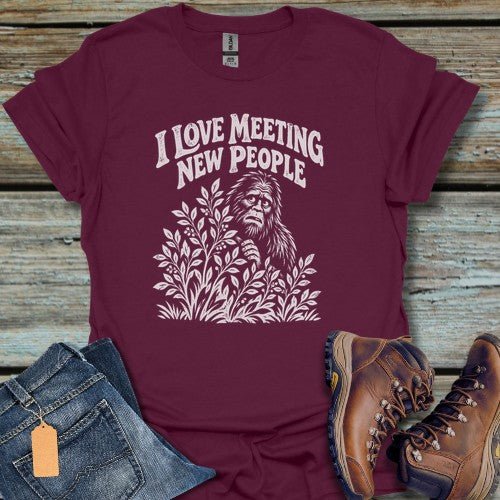 Meeting New People T-Shirt - Beastly Banter