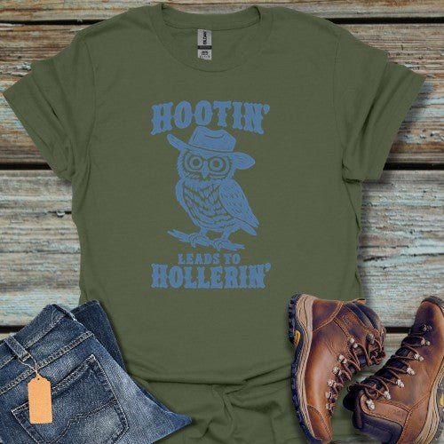 Hootin’ Owl T-Shirt - Beastly Banter
