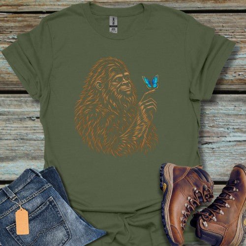 Bigfoot Butterfly T-Shirt - Beastly Banter