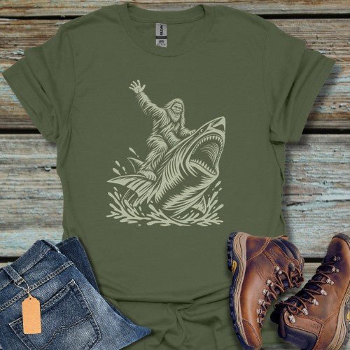 Shark Bucking T-Shirt - Beastly Banter