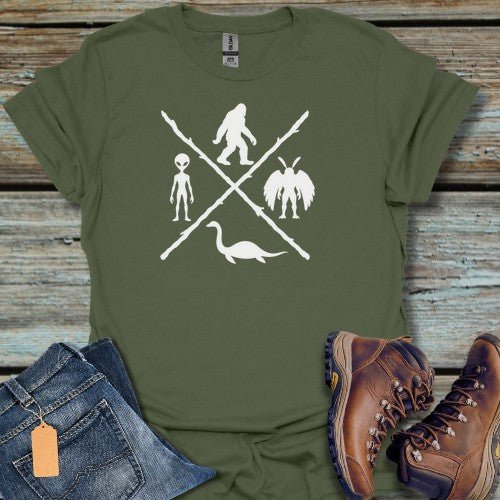 Creature Cross T-Shirt - Beastly Banter