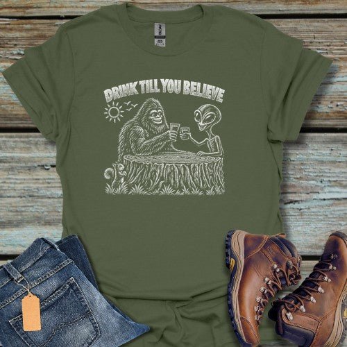 Cryptid Cheers T-Shirt - Beastly Banter