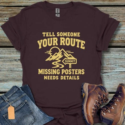 Missing Poster Need Details T-Shirt - Beastly Banter