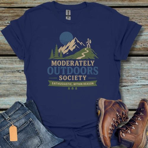 Moderately Outdoors Society T‑Shirt - Beastly Banter